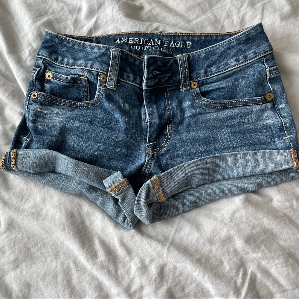 American Eagle Shortie Shorts